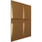 Ekena Millwork 19 5/8in. W x 19 5/8in. H Galveston EnduraWall Decorative 3D Wall Panel Covers 2.67 Sq. Ft. WP20X20GLBGL - alternate 3